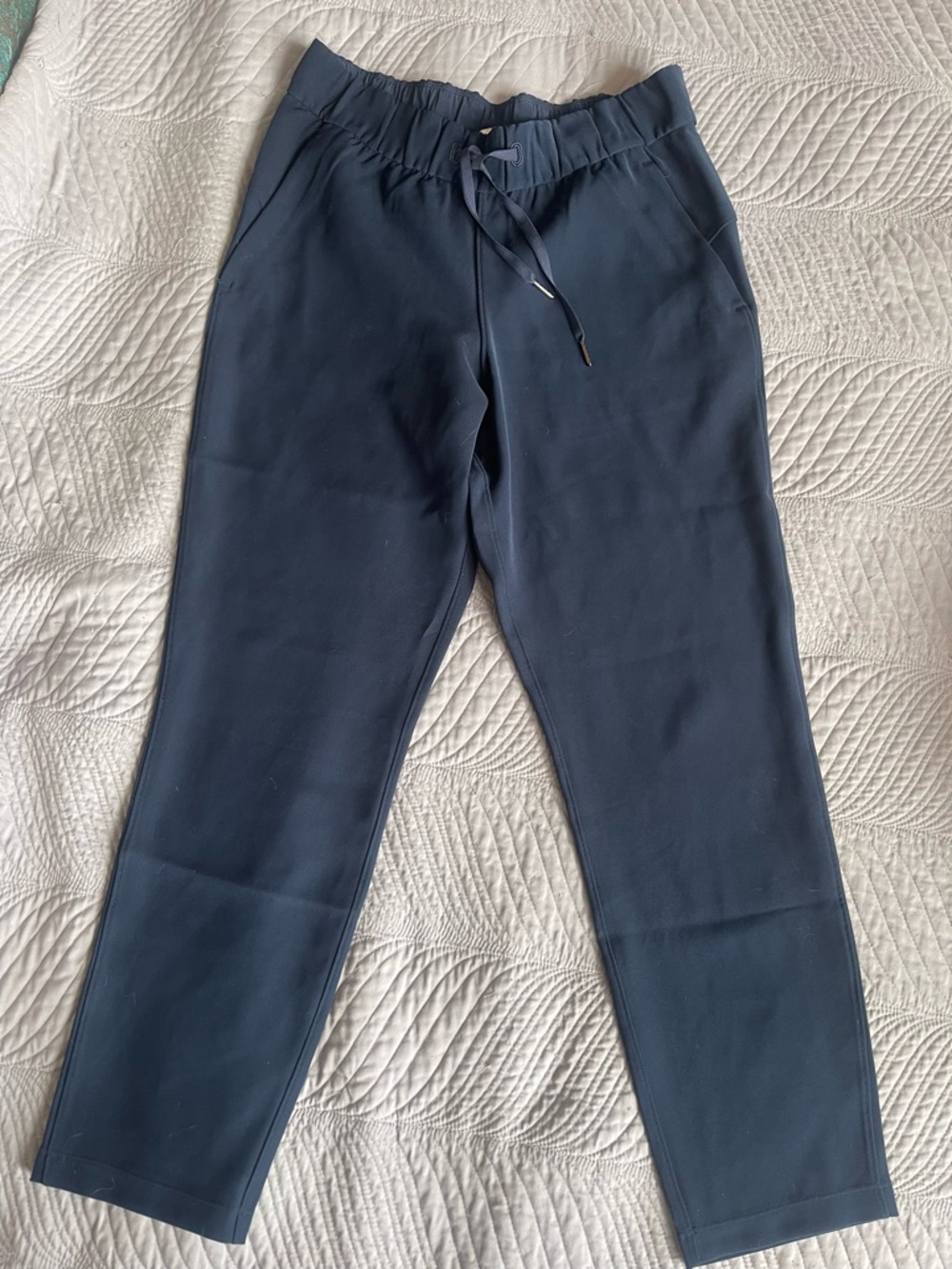 lululemon athletica Navy Drawstring Jogger Sweatpants